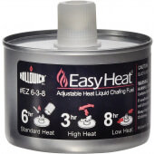 EZ 6-3-8 Hollowick, 3-8 Hour Easy Heat™ Liquid Wick Chafing Fuel (24/case)