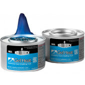 GHBLUE Hollowick, 2 1/2 Hour Gel Heat Blue Methanol Gel Chafing Fuel (72/case)