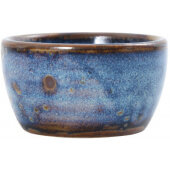 5255978 Mikasa Hospitality, 2 oz Starlit Vitrified Porcelain Ramekin, Blue
