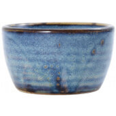 5255979 Mikasa Hospitality, 4 oz Starlit Vitrified Porcelain Ramekin, Blue
