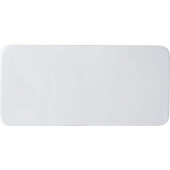 5256371 Mikasa Hospitality, 10 1/2" x 5" ETC Vitrified Porcelain Tray, Bright White