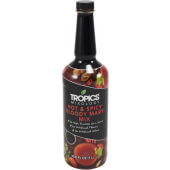 60570 Tropics Mixology, 1 Liter Spicy Bloody Mary Mix (12/case)