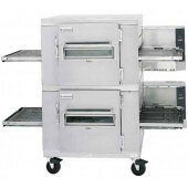 1400-2G Lincoln, 73" Gas Double Stack Conveyor Oven w/ Stand, 32" Wide Belt