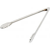 4416HD/12 (34510) Edlund, 16" Stainless Steel Scalloped Utility Tongs (12/pk)
