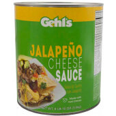 G03200 Gehl's, #10 Can Jalepeno Nacho Cheese Sauce (6/case)