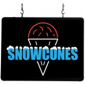 92003 Benchmark USA, 17" x 13" LED Snow Cone Sign