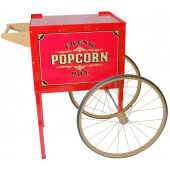 30010 Benchmark USA, Street Vendor Popcorn Popper Cart / Display Stand, Red