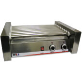 62020 Benchmark USA, 800 Watt Hot Dog Roller Grill, 20 Capacity