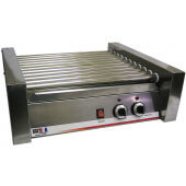 62030 Benchmark USA, 1.1 kW Hot Dog Roller Grill, 30 Capacity