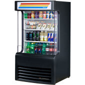 TAC-14GS-LD True, 30" Vertical Open Display Case Merchandiser, Glass Sided