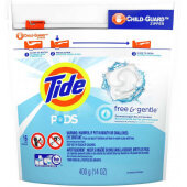 93829 Tide, 16 Count Free & Gentle Liquid Detergent Pod (6/case)