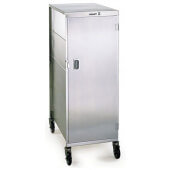 840 Lakeside, 16 Tray Stainless Steel Meal Delivery Cart, Silver