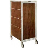 640 Lakeside, 16 Tray Stainless Steel Meal Delivery Cart, Vinyl Exterior