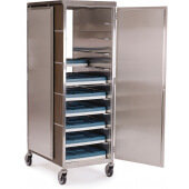 655 Lakeside, 16 Tray Stainless Steel Pass-Thru Meal Delivery Cart, Vinyl Exterior