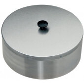 09562 Lakeside, 12 3/4" x 4" Stainless Steel Dish Dispenser Tube Cover
