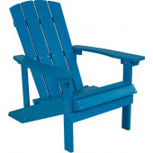 LVLO-025932 LiVello, Charlestown Outdoor Faux Wood Adirondack Chair, Blue