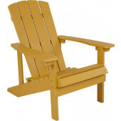 LVLO-125932 LiVello, Charlestown Outdoor Faux Wood Adirondack Chair, Yellow