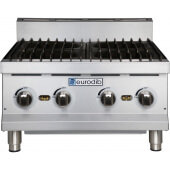 T-HP424 Eurodib, 120,000 Btu Countertop Gas Hotplate, 4 Burner