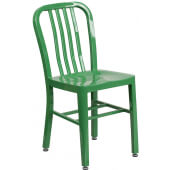LVLO-897271 LiVello, Indoor / Outdoor Steel Cafe Dining Chair, Green