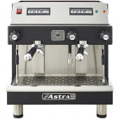 M2C 014-1 Astra, 2 kW Mega 2 Automatic Two Group Espresso Machine w/ Manual Steam Wands