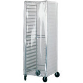 PRC-1 Advance Tabco, Opaque Full Height Heavy Duty Plastic Sheet Pan Rack Cover w/ Clear Front