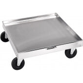 447 Lakeside, 20 3/4" x 20 3/4" Stainless Steel Dish Rack Dolly