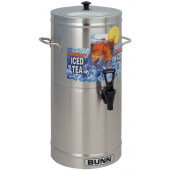 33000.0000 Bunn, 3 Gallon Stainless Steel Iced Tea Dispenser