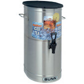 34100.0000 Bunn, 4 Gallon Stainless Steel Iced Tea Dispenser