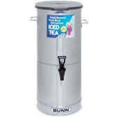 34100.0001 Bunn, 5 Gallon Stainless Steel Iced Tea Dispenser