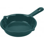 CW1980HGNS TableCraft Professional Bakeware, 6 1/8" Cast Aluminum Fry Pan Server, Hunter Green w/ White Speckle
