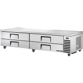 TRCB-96-HC True, 96" 4 Drawer Refrigerated Chef Base Refrigerator
