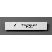 CECCF6000 Cambro, Snap-On "Champagne Flute" Camrack Extender ID Clip