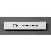 CECCM6000 Cambro, Snap-On "Coffee Mug" Camrack Extender ID Clip