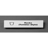 CECRT6000 Cambro, Snap-On "Rocks (Tumbler Style)" Camrack Extender ID Clip