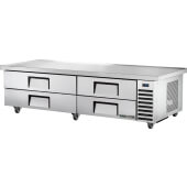 TRCB-82-86-HC True, 86" 4 Drawer Refrigerated Chef Base Refrigerator