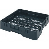BR258110 Cambro, 1 Compartment Camrack Full Size Base Rack, Black