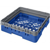 BR414168 Cambro, 1 Compartment Camrack Full Size Open Dishwasher Rack w/ 1 Extender, Blue
