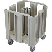 ADCSC480 Cambro, 4 - 5 Column Adjustable Dish Caddy, Speckled Gray