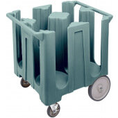 DC1225401 Cambro, 4 Column Poker Chip Dish Caddy, Holds up to 240 Plates, Slate Blue