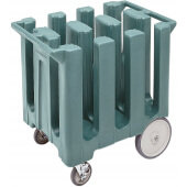DC700401 Cambro, 6 Column Poker Chip Dish Caddy, Holds up to 360 Plates, Slate Blue