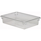 18266CW135 Cambro, 26" x 18" x 6" Camwear® Polycarbonate Food Storage Box, Clear
