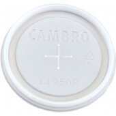 CL950P190 Cambro, CamLid® Colorware Lid for 9.8 oz Tumblers, Translucent (1,000/case)