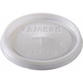CLNT12190 Cambro, CamLid® for 12.6 oz Newport Tumblers, Translucent (1,000/case)