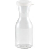WW250CW135 Cambro, 8 1/2 oz CamView Camliter Beverage Decanter w/ Lid, Clear