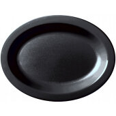 120CWP110 Cambro, 12" x 9" Camwear® Polycarbonate Platter, Black