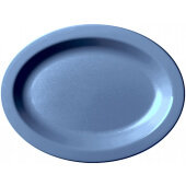 120CWP401 Cambro, 12" x 9" Camwear® Polycarbonate Platter, Slate Blue