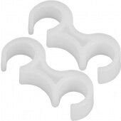 LVLO-8436 LiVello, Chair Ganging Clip, White (Set of 2)