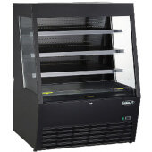 KOM-48XBK Kool-It, 48" Vertical Open Display Case Merchandiser