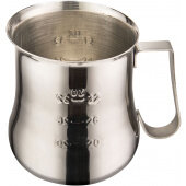 WPE-40 Winco, 40 oz Stainless Steel Espresso Milk Frothing Pitcher