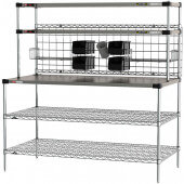 CRHSP-3060 Metro, 60" x 30" Super Erecta® Stainless Steel Heated Shelf Prep Workstation